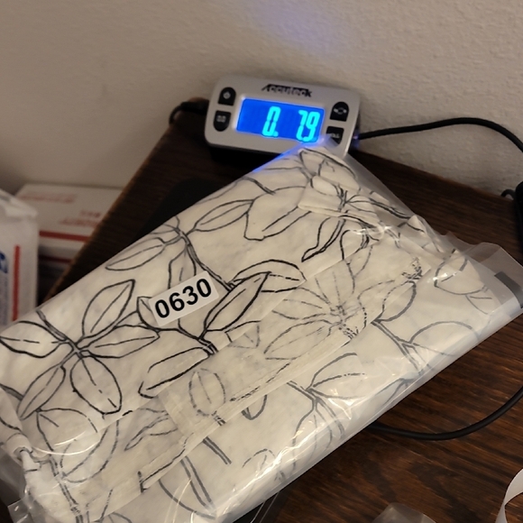 Cynthia Rowley 100% Linen Tunic Top Size 2X 3/4 Sleeve V Neck Leaf Floral Women - Picture 11 of 12